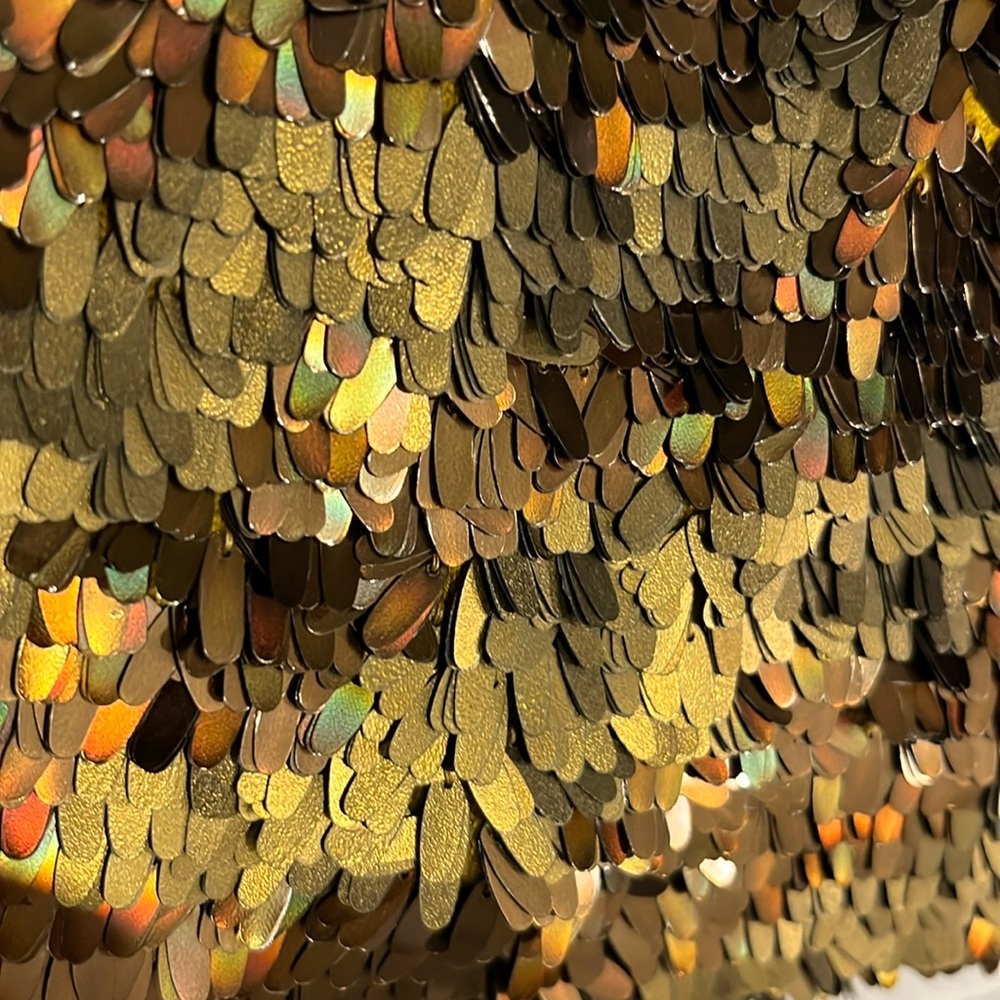 J. Crew gold sequin wool skirt - Picture 5 of 5